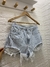 Short curva jeans claro FARM