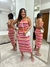 SAIA MIDI TRICOT LISTRADO DRESS TO