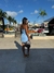 VESTIDO CURTO LINHO FRANZIDO AZUL HORIZONTE - comprar online