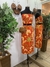 CONJUNTO CANELADO FLORAL VERMELHO - comprar online
