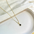 Colar gota preto Stela - comprar online