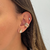 Piercing fake cascata cravejado - Emita Semijoias