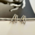 Brinco ear hook Joana ródio - comprar online