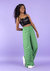Calça plissada