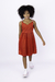 Vestido Balonê vermelho - comprar online