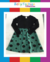 Vestido Bolinhas Manga longa