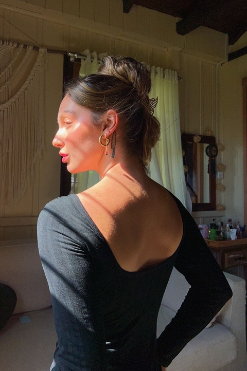 Body Bailarina manga longa