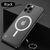 Caso de carregamento sem fio magnético para o iphone 14 13 12 pro max ultra fin - loja online