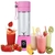 (OFERTA!!!) MINI LIQUIDIFICADOR PORTATIL 380ML 6 LAMINAS CARREGA USB ACOMPANHA C - loja online