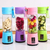 (OFERTA!!!) MINI LIQUIDIFICADOR PORTATIL 380ML 6 LAMINAS CARREGA USB ACOMPANHA C