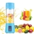 (OFERTA!!!) MINI LIQUIDIFICADOR PORTATIL 380ML 6 LAMINAS CARREGA USB ACOMPANHA C - loja online