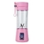 Imagem do (OFERTA!!!) MINI LIQUIDIFICADOR PORTATIL 380ML 6 LAMINAS CARREGA USB ACOMPANHA C