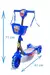 Patinete infantil Ajusta Altura Suporta 35Kg - DM Toys na internet