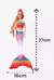 Boneca Sereia Com Luz Som E Acessórios Brinquedo De Criança - comprar online