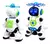 Robô Robot Boneco Eletrônico Dança Com Som E Luz Brinquedo Personagem Robô Coptero - comprar online
