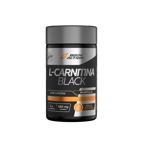 L Carnitina Black Body Action 2000mg 90 Cápsulas
