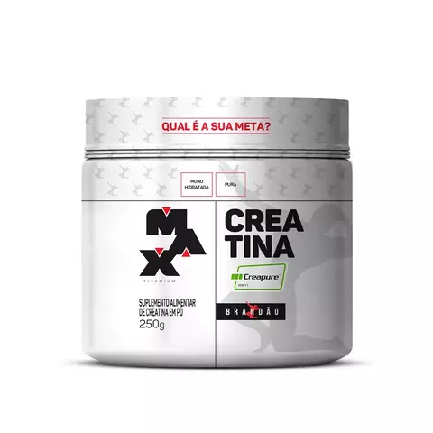Creatina Creapure Linha Brandão Max Titanium 250g