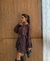Vestido boho chic curto tule forrado - comprar online