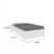 Cama box solteiro Paris Neve - Lojas do Polo