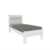 Cama solteiro MDF Esmeralda Neve - comprar online