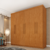 Guarda Roupa casal 2,19 m 6 portas 4 gavetas Interlagos Cinamomo - Lojas do Polo