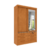 Guarda Roupa 1,33 m com espelho 2 portas 6 gavetas Texas Cinamomo - comprar online