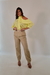 Calça cenoura Alma em linho 100% - loja online