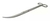 TESOURA CURVADA 25 CM - OCEANTECH