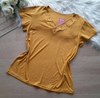 Blusa feminina mostarda viscolycra adulto