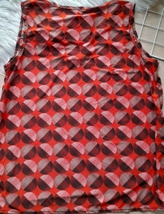 Blusa feminina regata malha fria estampada na internet