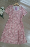 Vestido feminino estampado de manga
