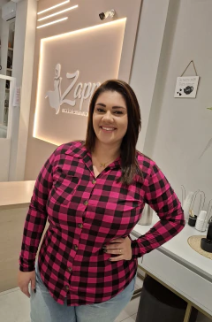 Camisa xadrez viscolycra