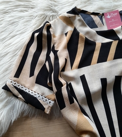 Blusa feminina social manga curta - comprar online