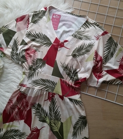 Vestido longo feminino floral - comprar online
