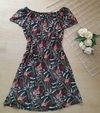 Vestido feminino midi ciganinha malha fria