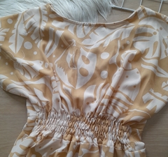 Vestido longo feminino manga curta floral - Zapp moda feminina