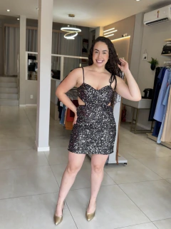 Vestido paetê