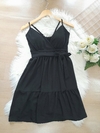 Vestido feminino alcinha preto