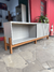 Rack New Aurora Para Tv de Até 75 Polegadas - Grigio Cinamomo Mel - Zezinho Móveis