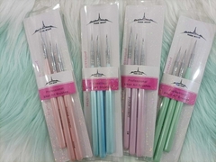 Pinceles Liner Set 3 - Paris Night - comprar online