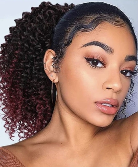 RABO DE CAVALO CACHEADO MÉDIO