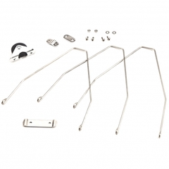Kit de varilla para guardabarros L traseros (incluye rueda y accesorio)