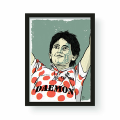 Litografía "Lucho Herrera" por Daemon Cycling en internet