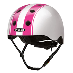 Casco de bicicleta Melon Urban Active »Double Pink White«