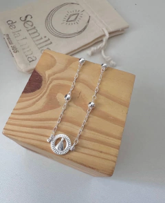 Pulseira nossa senhora com esferas