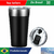 Copo Térmico 600ml Tumblr Inox Com Tampa Abridor - comprar online