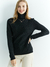 Blusa de lã gola alta para o inverno - Megashop