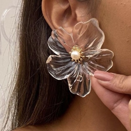 BRINCO FLOR MAX TRANSPARENTE - comprar online