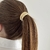 LIGA DE CABELO DUPLO METALIZADO