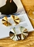 Brinco Leque Dourado - comprar online
